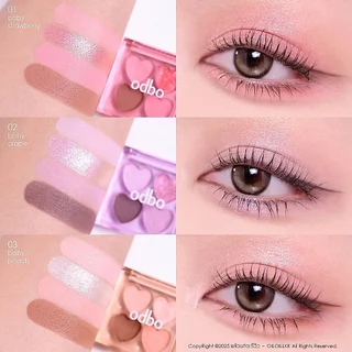 ODBO BABY CUTESY PALETTE - OD2035 #พาเลทเบบี้คิ้วท์ซี่ รุ่นขายดี