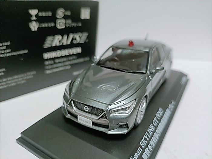 Rais 1 43 Nissan Criminal Search Mobile Team Patrol รถตํารวจรุ่น Nissan GT V37 2022