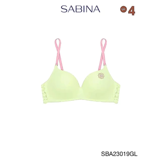 Sabina Doomm Doomm Level 4 เสื้อชั้นใน ไร้โครง รหัส SBA23019GL - สีเขียวอ่อน