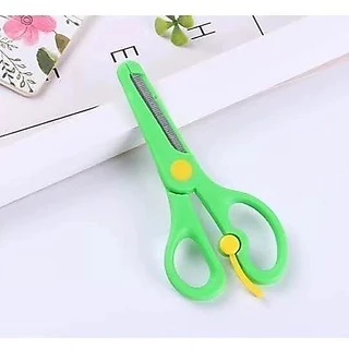 litai กรรไกรความปลอดภัยของเด็ก เหมาะสำหรับการตัดกระดาษทำมือ DIY สำหรับเด็ก