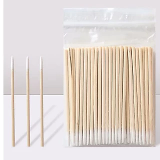 ไม้พันสำลี แพค100 ชิ้นพร้อมส่ง