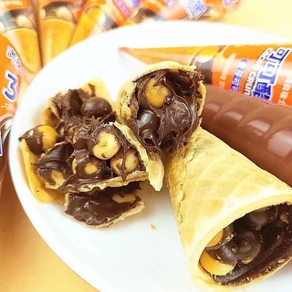 Ovaltine ไอติมโคนโอวัลติน cacao crunchy cone มีบิสกิตกรุบกรอบ อร่อยมาก ขนาด 76 กรัม พร้อมส่ง