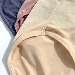 กางเกงในผู้หญิงเอวกลาง ผ้าไหมเย็น เก็บพุง กระชับเอว คุณภาพดี ไซซ์ M-XXL｜ส่งจากไทย