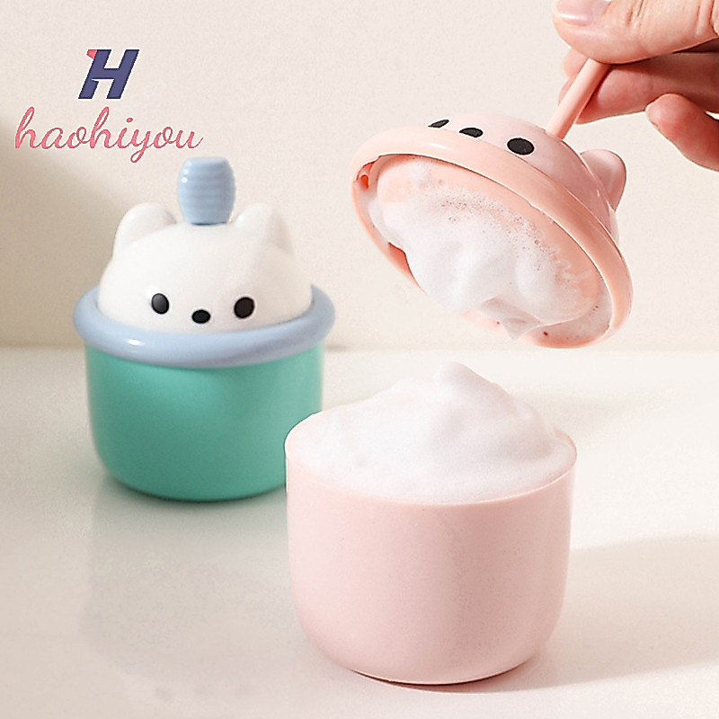 <haohiyou> น้ํายาทําความสะอาดผิวหน้า Foamer Foaming Cup แชมพูอาบน้ํา Foamer เหมาะสําหรับเครื่องมือทําความสะอาดผิวหน้า เครื่องทําโฟมอัตโนมัติ