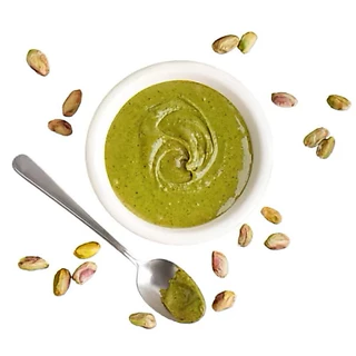 แยมเนยถั่วพิตาชิโอ Pistachio ยกถัง 1 kg พรีเมี่ยม สำหรับทำช็อกโกแลตดูไบคุนาฟ่า ต้นตำหรับ