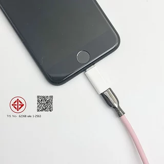 อะแดปเตอร์แปลง USB C เป็น l-OS ชาร์จเร็ว IP ตัวผู้ เป็น Type C ตัวเมีย