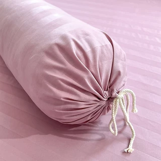 ปลอกหมอนยาว satin ปลอกหมอนข้าง กันไรฝุ่น ผ้าซาติน สีพื้น 110 x 22 cm (43 x 8 นิ้ว)