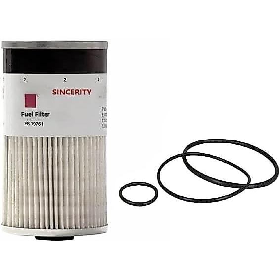 ความจริงใจ FS19761 ตัวกรองเชื้อเพลิงเข้ากันได้กับ HINO TRUCKS 2338/268/338 SERIES,Fits International
