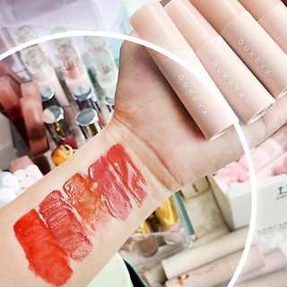 OUKEYA มิลเลอร์ ลิปกลอส OUKEYA MIRROR LIP GLAZE ปากชุ่มฉ่ำ กลิ่นหอมผลไม้ ดั่งกระจก
