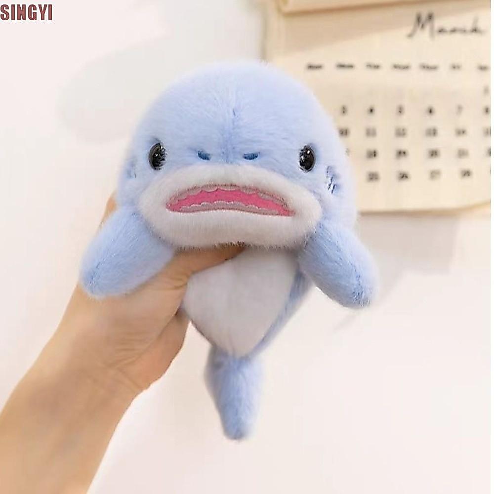 SINGYI Whale ตุ๊กตาตุ๊กตา, Soft Fluffy Seal ตุ๊กตา Plush, หมอน PP ผ้าฝ้ายสบายจําลอง Seal ของเล่นของขวัญ