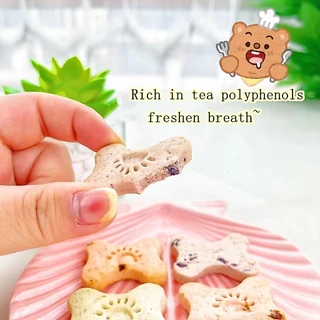 【CAT&DOG】บิสกิตสำหรับสัตว์เลี้ยงสุนัขขนมขบเคี้ยวลูกสุนัขขนมขบเคี้ยวสุนัขขนมขบเคี้ยวสุนัขจิ้มฟัน 100 กรัม