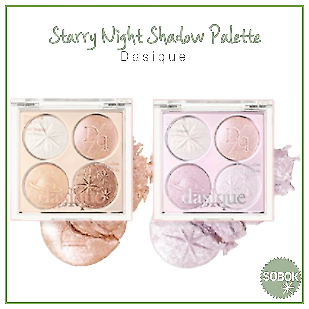 [Dasique] Starry Night Shadow Palette 2 สี Glitter Shine