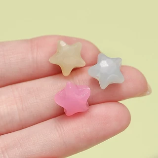 St.kunkka 10/20 ชิ้นลูกปัดอะคริลิคดาวห้าแฉกสําหรับ DIY สร้อยข้อมือลูกปัดลูกปัดอะคริลิค
