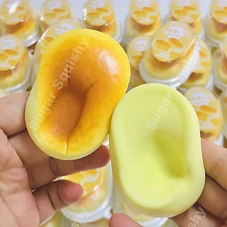 สกุชชี่น้ําตาล เค้กชีสชนิดบรรจุกล่องน้อย สกุชชี่ที่เพิ่มขึ้นช้า