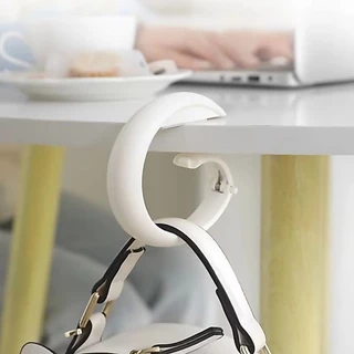 Simple Solid Bag Hook มัลติฟังก์ชั่นแบบพกพาโต๊ะด้านข้าง Stable แขวนตะขอที่ถอดออกได้แขวนกระเป๋าสําหรับ