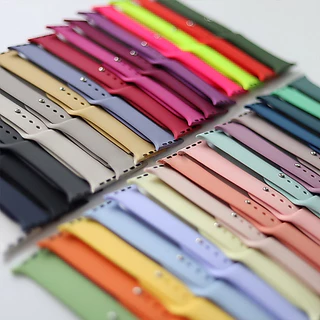 สายซิลิโคนยางอ่อนอุปกรณ์เสริมวงกีฬา for IWatch Ultra 3 2 49mm Smartwatch Series 11 10 9 8 7 6 46 45 44 42 41 40mm