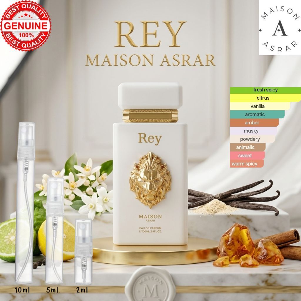 Rey MAISON ASRAR น้ำหอมอาหรับแบ่งขาย 2/5/10 ml. ของแท้ 100% จัดส่งด่วน