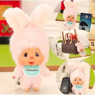 ของแท้ 100% Monchhichi Chimutan Cloection - ตุ๊กตา และ พวงกุญแจมอนชิ ชิมุตัน น้องมอนชิกระต่าย 🐰💖🎀