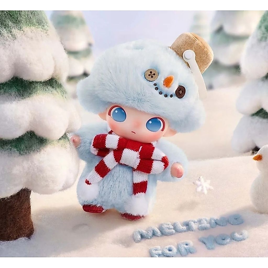 พร้อมส่งด่วนในไทย✨️🇹🇭 Dimoo Snowman พวงกุญแจ