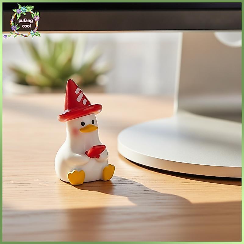 PUCOOL 5PCS Kawaii Slaing Du ตุ๊กตา Mini น่ารัก Du เครื่องประดับสําหรับ Micro Landscape Home Desktop