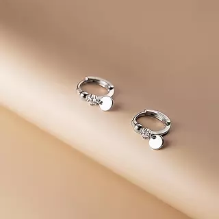 Sol Luna Earrings ต่างหูเงินแท้ S925 [MERCELO]
