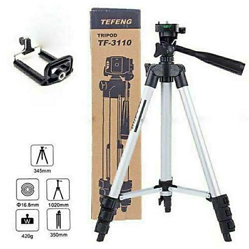 [BS88] ที่วางขาตั้งกล้อง U ฟรี 1 เมตร 3110 Plus ฝาครอบสีดํา Bonus Universal Holder