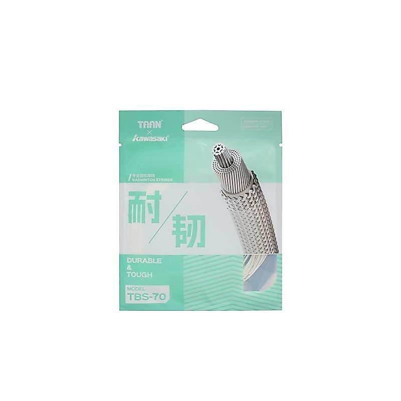 ยอดนิยม [Kawasaki] สายแบดมินตัน Taion Co-Branded สายแบดมินตัน 0.7 มม. เส้นผ่านศูนย์กลางลวดเครือข่ายล