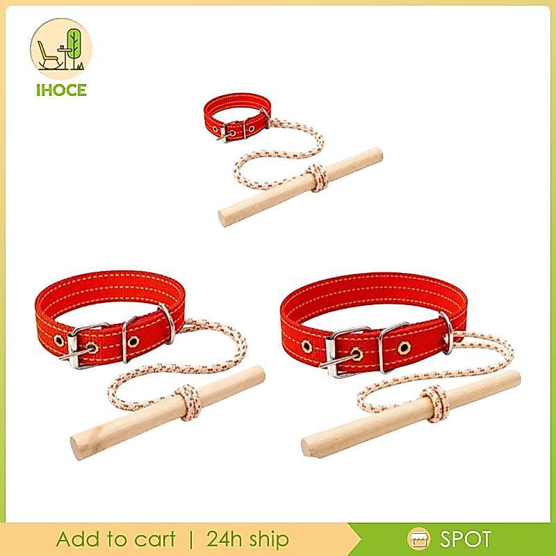 [Ihoce] Anti Rush Training Tool for Dogs Wooden Chest Bar เครื่องช่วยเดินแบบปรับได้สําหรับ Calm Outd