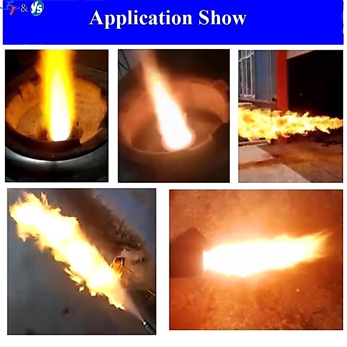 Waste Oil Burner Nozzle 0.3-4.0mm Stainless Steel Siphon Oil Nozzle Flame Stabilizer Diesel Heavy O