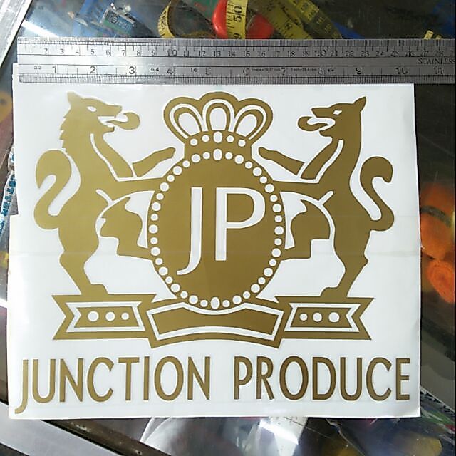 STIKER KERETA JP / JUNCTION PRODUCE