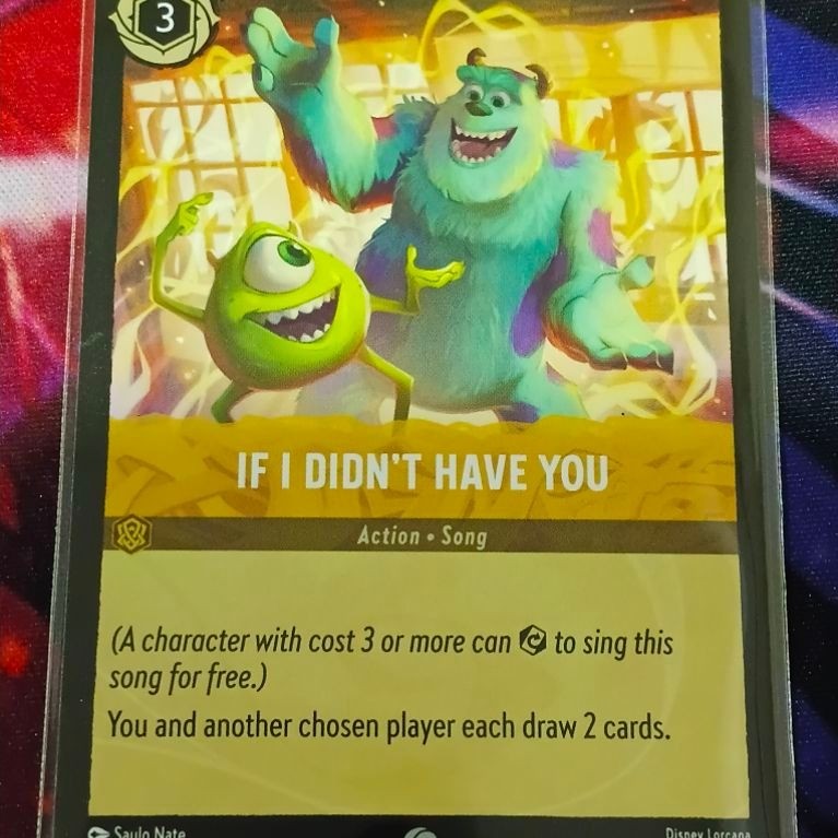 If I did not have you 32/207 en 13 Disney Lorcana Trading card game