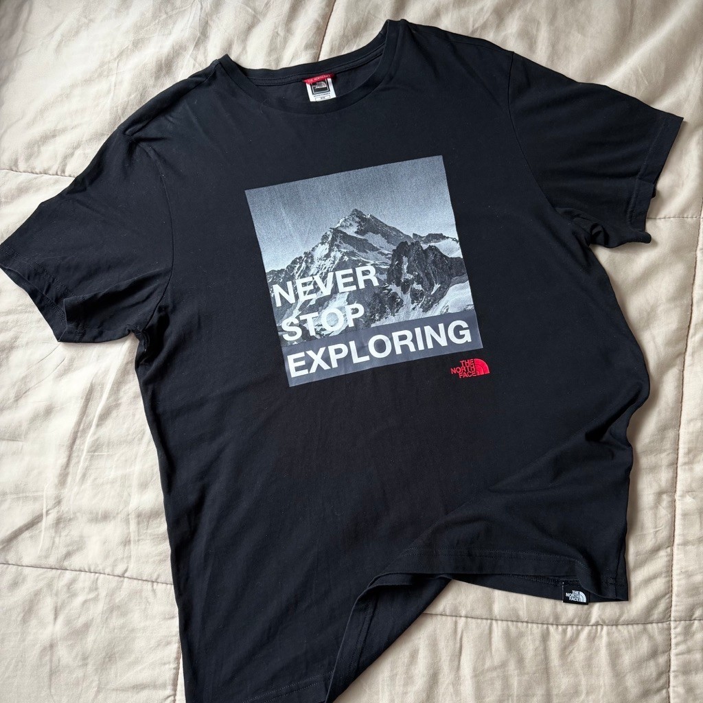 ส่งต่อ มือสอง - เสื้อยืด The North Face size M ของแท้ 💯