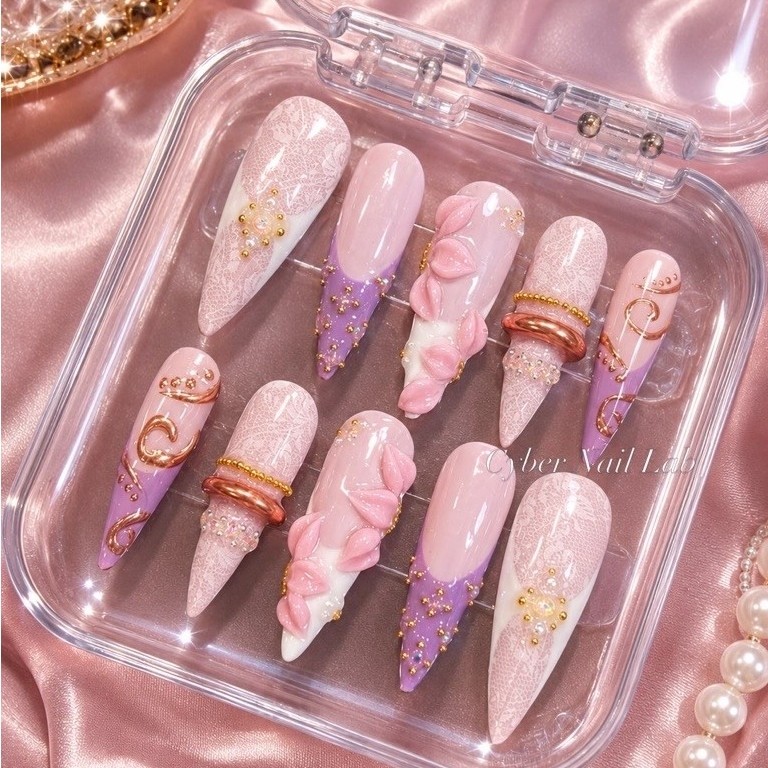 Press on nail เล็บปลอมพร้อมติด