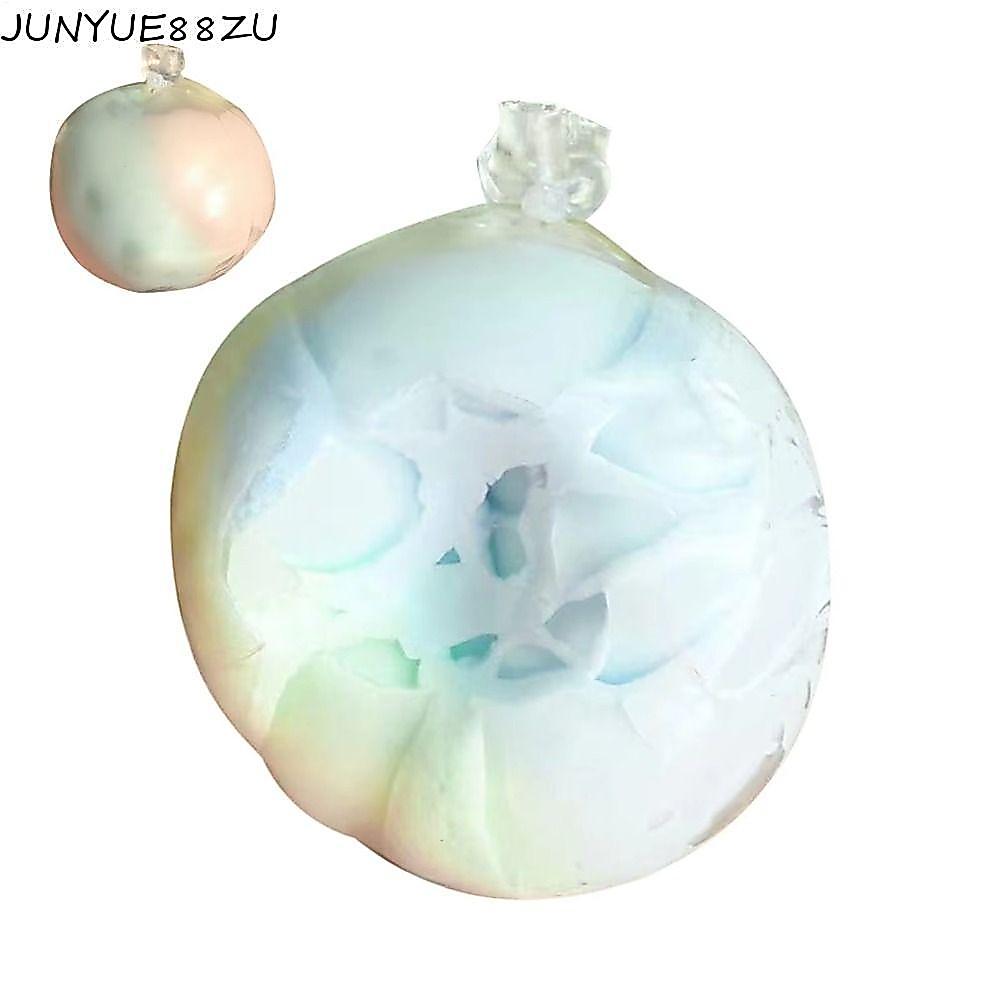 JUNYUE88ZU ลูกบอลผิวกรอบ, มือผ่อนคลาย Handmade Sensory Fidget Ball, ชายหญิง Squishy ของเล่นที่มีสีสั