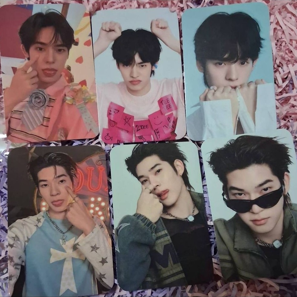 การ์ดตี๋ตี๋ ป๋อ Random card / Selfie A / Selfie B  DUANG GO ROUND CONCERT คอนเสิร์ตด้วงโกราวด์สินค้า Official ของแท้