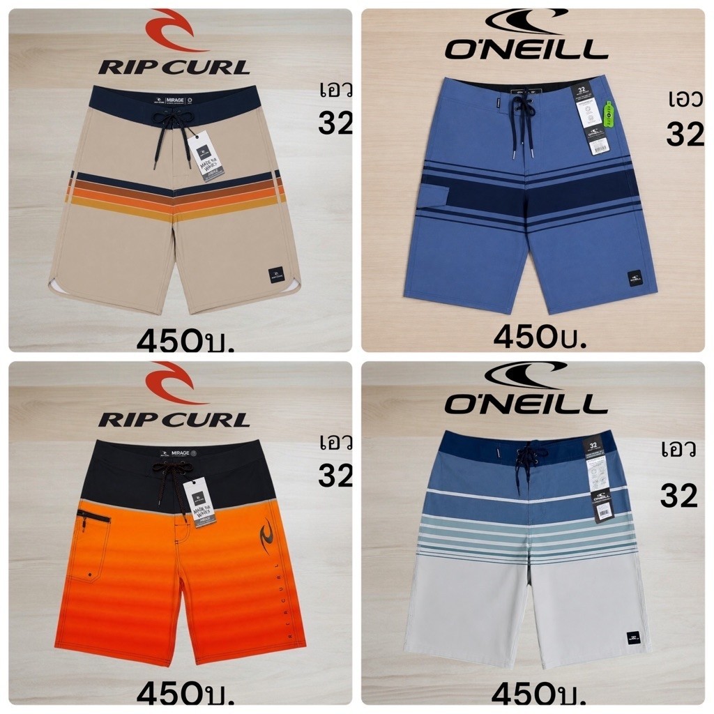 กางเกงเซิร์ฟไซส์ 32 ของแท้มือ1 แบรนด์O'neill *พร้อมส่ง*