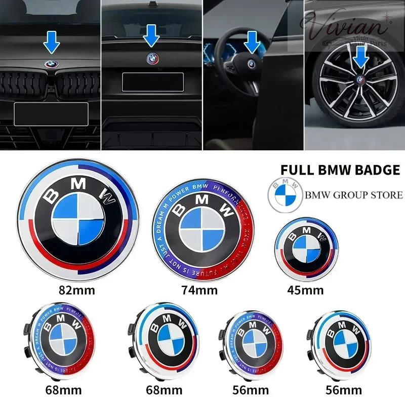 50th Anniversary Edition ด้านหน้าด้านหลังสัญลักษณ์สําหรับ BMW M3 M5 E39 E46 E39 E90 E60 F10 F30 X1 X