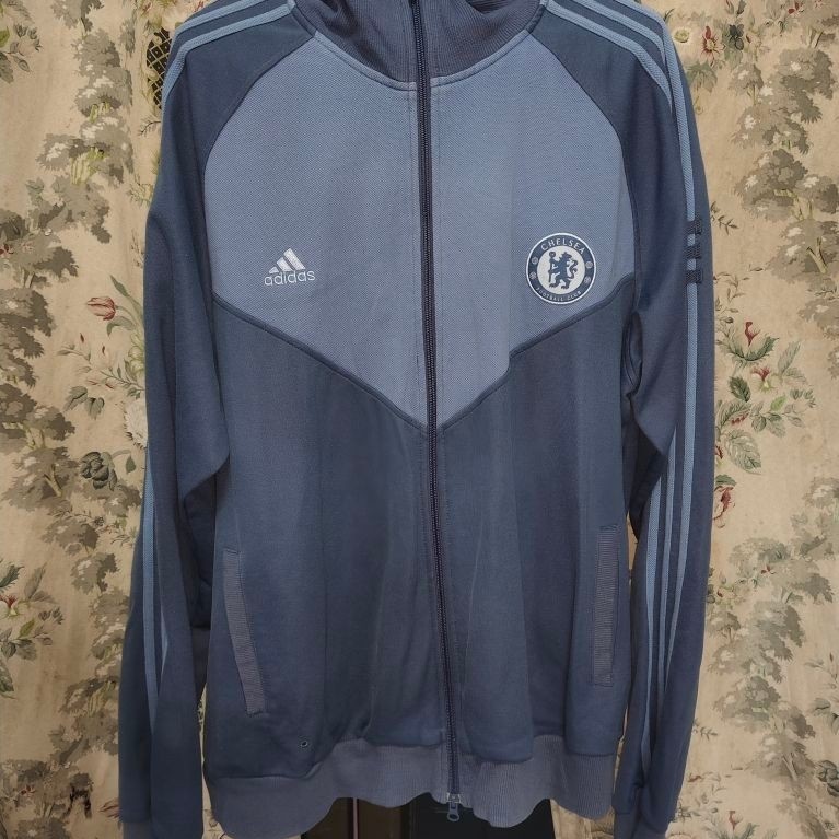 Adidas Chelsea FC blue track jacket 2007-2008
