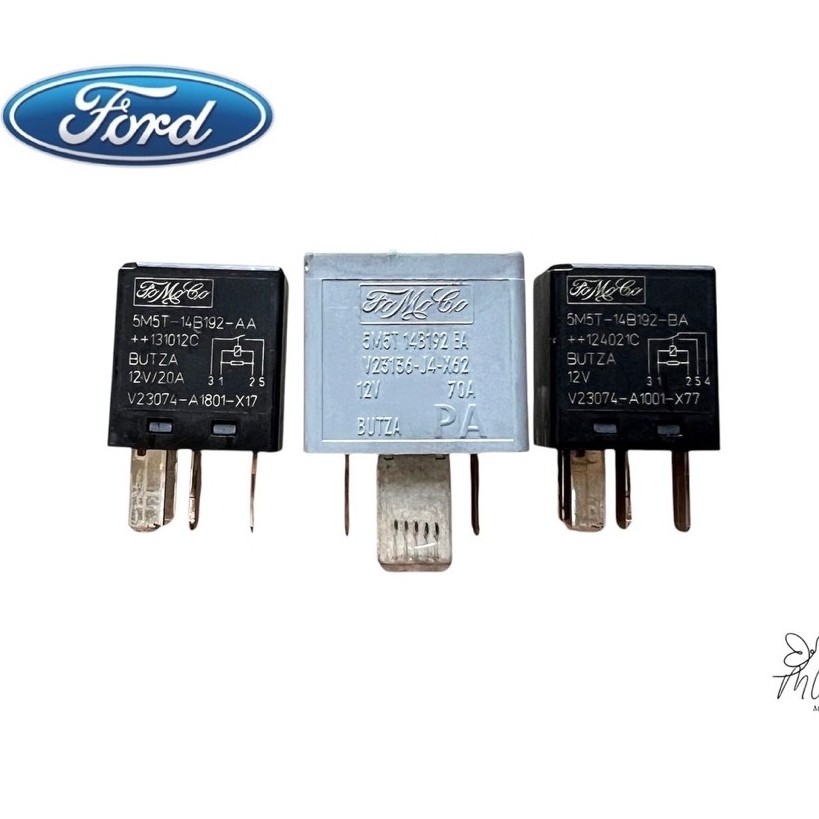 รีเลย์ รถยนต์ Ford ฟอร์ด 5M5T-14B192-AAพัดลมอิเล็กทรอนิกส์รีเลย์ 5M5T-14B192-EA มือสอง แท้ถอด