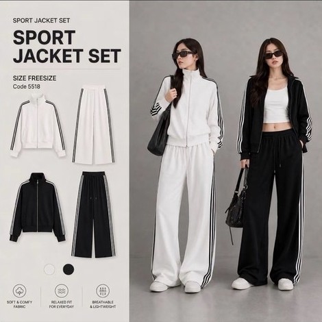 5518( Sport jacket) - แจ็คเก็ตและกางเกง