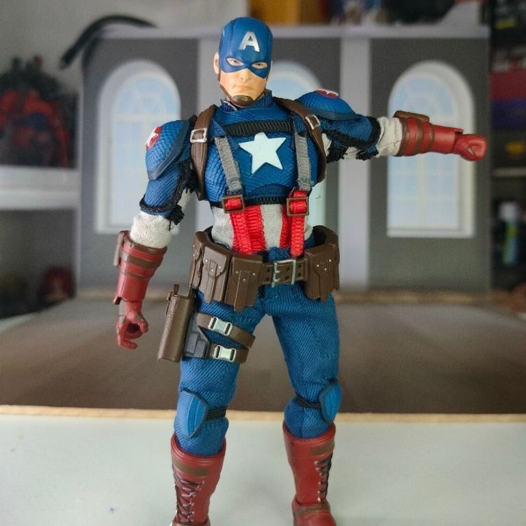 Joy Man 1/12 JM003 War Hero มือสองของครบเข็มขัดกาวหลุด แต่ดีแล้วเพาะมันจะอยู่ช่วงเอวพอดีของเดิมดันลง