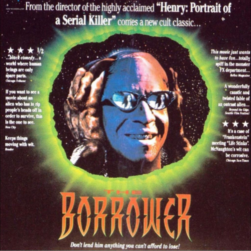 *เสียงไทย DVD ปก+สกรีนแผ่น The Borrower (1991) เอเลี่ยนสยองยืมหัว