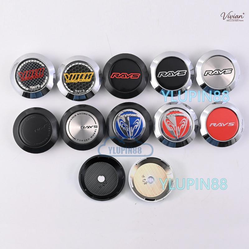 4pcs Rays Volk Racing Car Wheel Center Cap 65mm OD & 59mm ID Rays Japan Volk Racing CE28 TE37 RE30 G