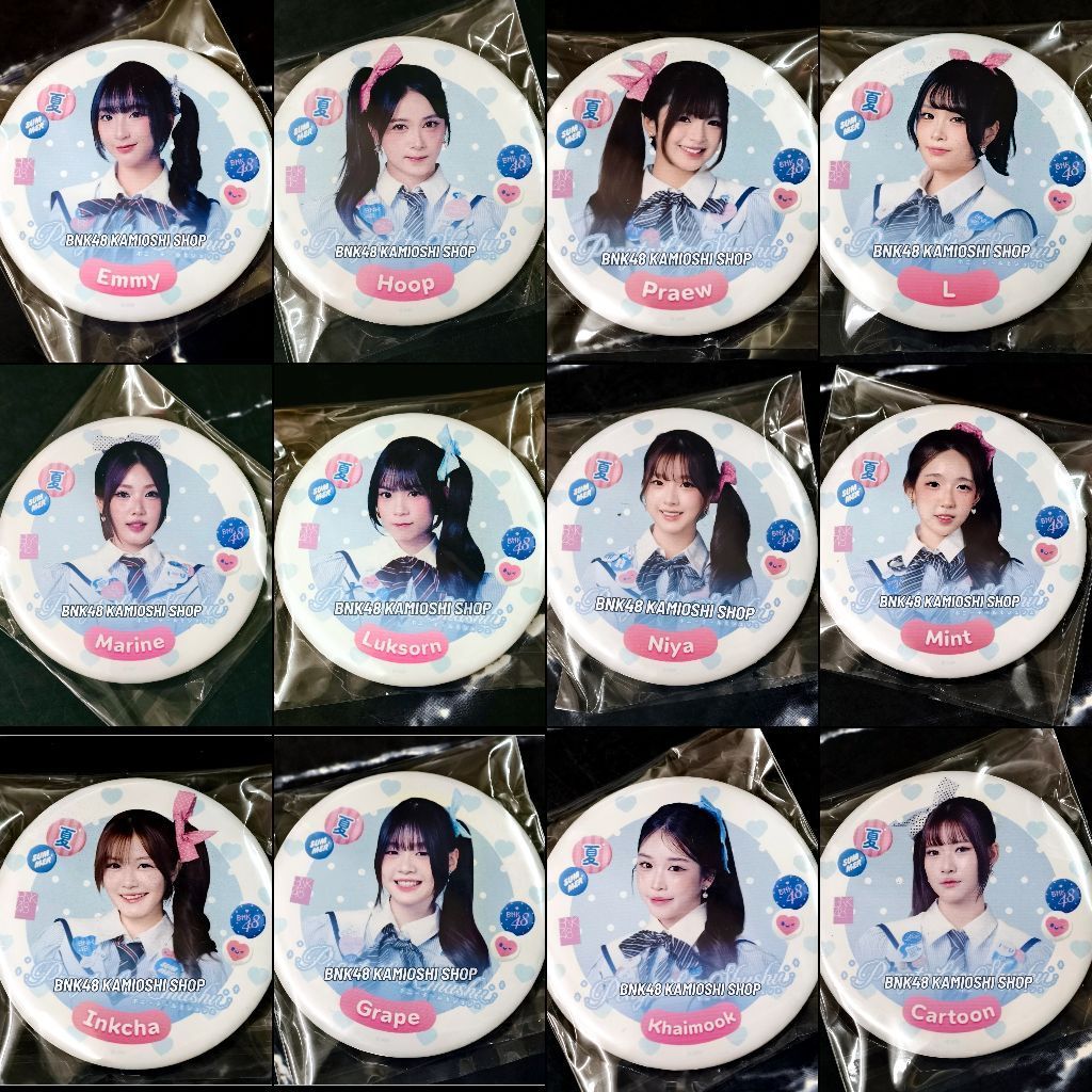 BNK48 เข็มกลัด อัลบั้ม Ponytail to chuchu