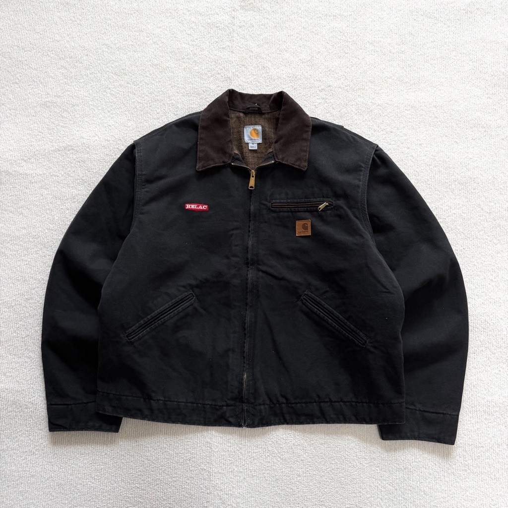 VINTAGE Carhartt Detroit Jacket 2012’s | J97 BLK | Made in Mexico 🇲🇽