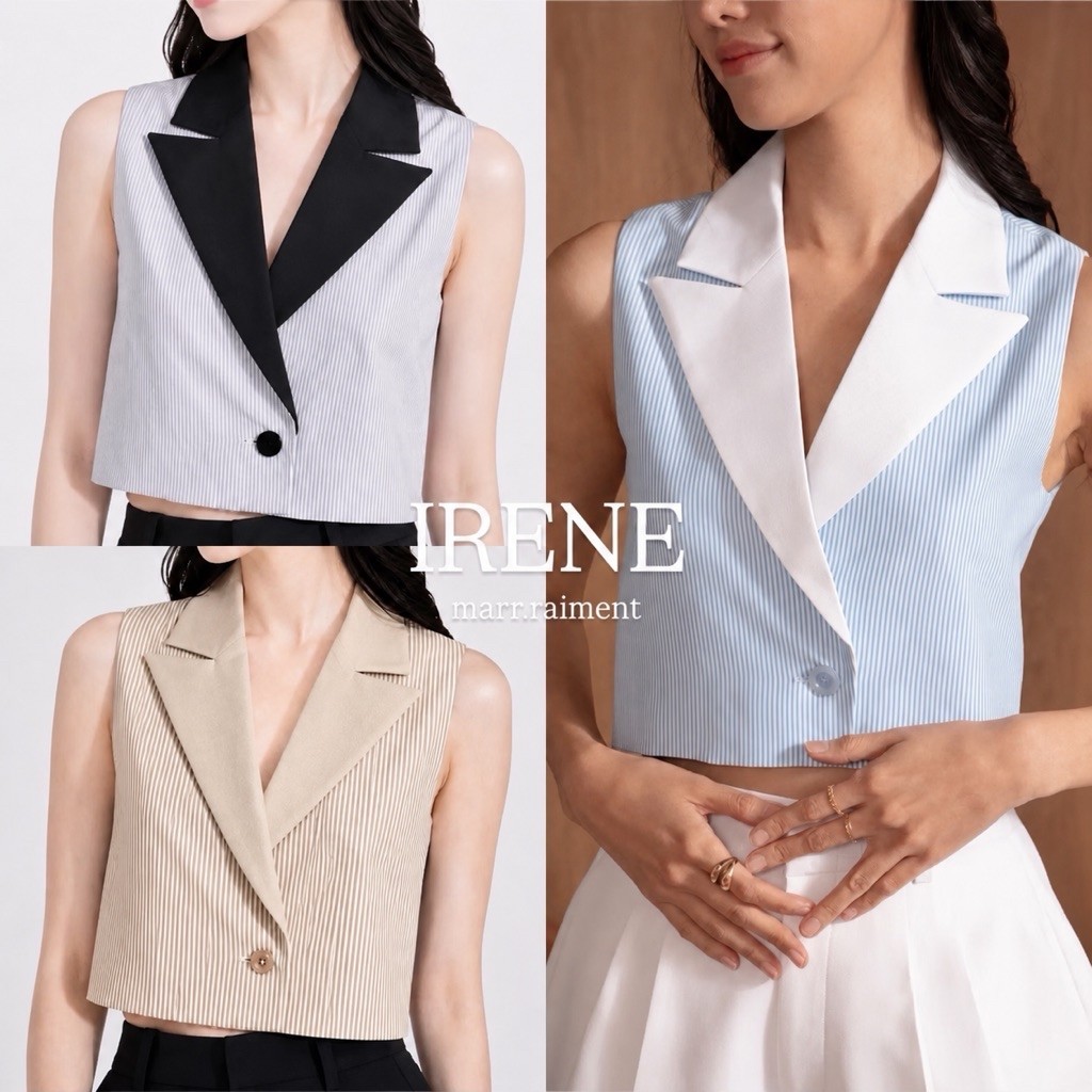 [ส่งด่วน] Marr.raiment | Irene Vest🪡 [เฉพาะเสื้อกั๊ก]