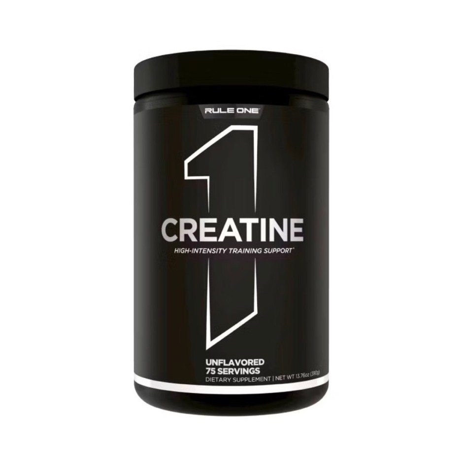 Rule1 Micronized Creatine - Unflavored (ไม่มีรสชาติ) 390g.