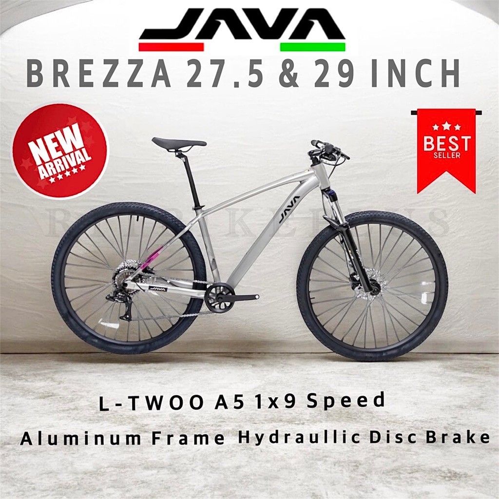 New2026 จักรยานเสือภูเขา JAVA BREZZA ล้อ 27.5 และล้อ 29 ชุดเกียร์ L-TWOO A5 9 speed เบรคน้ำมัน