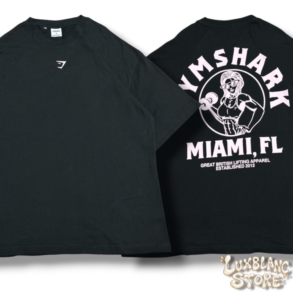 Gymsharck Miami Graphic Second-hand T-shirts