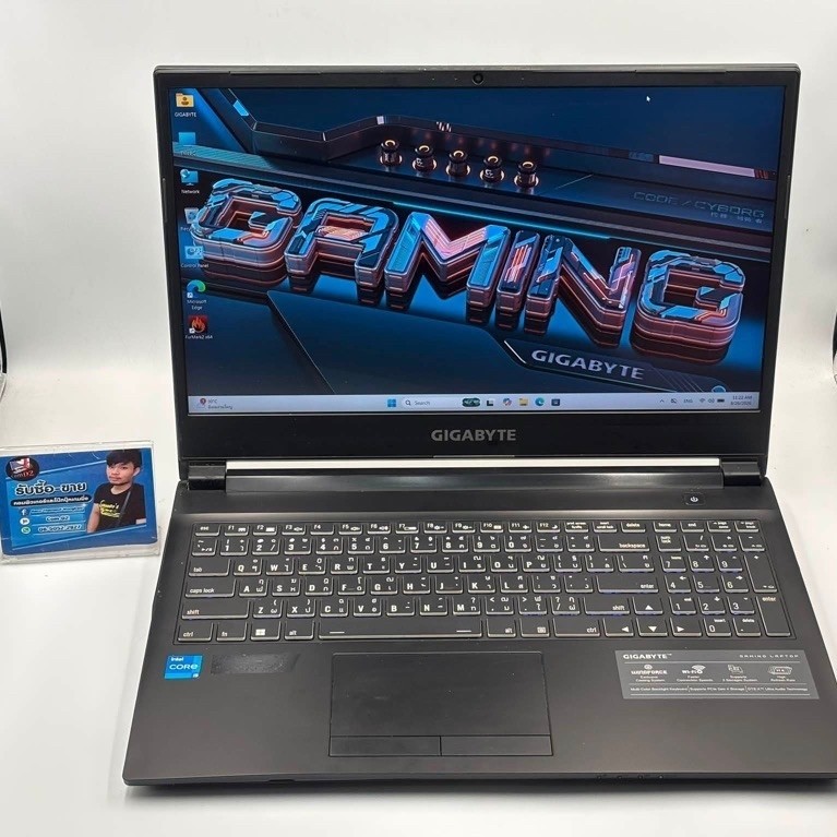 NOTEBOOK (โน้ตบุ๊ค) GIGABYTE G5 GD 51TH123SO